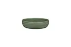 image of RAK Porcelain EADC16SDG - 6.3" Round Deep Coupe Plate, 19.25 oz Dark Green Ceramic, Safe - 4/Case