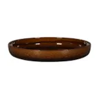image of RAK Porcelain EADC20HO - 7.85" Round Honey Porcelain Bowl, 30.45 oz (7"), Oven Safe - 3/Case
