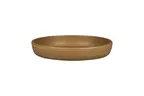 image of RAK Porcelain EADC24SAB - 9.45" Coupe Plate, 42.45 oz Brown Stoneware, Microwave Safe - 2/Case