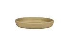 image of RAK Porcelain EADC24SBI - 9.45" Round Coupe Plate, 42.45 oz Beige Ceramic, Microwave Safe - 2/Case