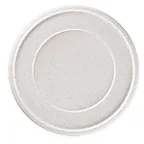 image of RAK Porcelain EAFP24CL - 9.5" Round Plate, Flat Edge, Rim, Oven/Microwave/Dishwasher - 12/Case