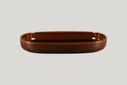 image of RAK Porcelain EAOD33HO - Oval 9" Honey Porcelain Bowl, 65.95 oz 9.15", Oven Microwave Safe - 2/Case