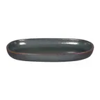 image of RAK Porcelain EAOP23CA - Oval Deep Rim Plate, 8.875" L x 5.9" W, Oven/Dishwasher Safe - 12/Case