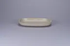 image of RAK Porcelain EAOP23SGE - Oval Plate, 10.3" x 7.0" Ceramic Grey, Microwave Safe - 12/Case