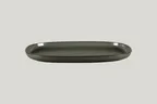 image of RAK Porcelain EAOP33CA - Oval 13" Ease Plate, Porcelain, Coupe Deep Rim, All‑Appliance Safe - 6/Case
