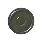 image of RAK Porcelain EASA13CA - 4.9" Round Porcelain Saucer for Espresso, Oven, Microwave Safe - 12/Case