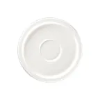 image of RAK Porcelain EASA16 - 6.4" Saucer, 6.0"-6.49" Ivoris, Oven Microwave Safe - 12/Case