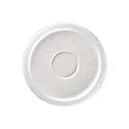 image of RAK Porcelain EASA16CL - Round 6.4" Porcelain Saucer, Oven Microwave Dishwasher Safe - 12/Case