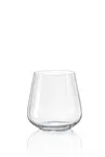 image of RAK Porcelain EDGRKS09 Rocks Glass, 9.8 Oz, 3.5"D x 3.5"H Round Clear Glass, Tempered Rim - 24/Case
