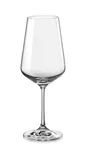 image of RAK Porcelain EDGWIN15 - 15.2 oz Stemmed Wine Glass, 3.5" x 9.3" Glass, Tempered, 24/Case