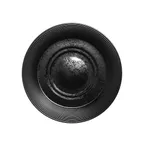 image of RAK Porcelain EDSA17 Edge Saucer, Round 6.75" Black Porcelain, Dishwasher & Microwave Safe - 12/Case
