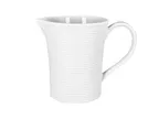 image of RAK Porcelain EVCR15 Creamer Pitcher, 5 oz White Porcelain with Handle, Microwave Safe - 6/Case