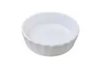 image of RAK Porcelain EZCBRDG13 - 8 Oz Crème Brûlée Ramekin, 5" Diameter, 1.4" Height, China - 12/Case