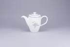 image of RAK Porcelain EZCP35D214 - Floret Coffee Pot, 11.9 oz Porcelain, Oven/Microwave Safe - 12/Case
