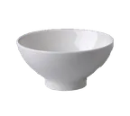 image of RAK Porcelain FDBI11 - 8 Oz Individual Bowl, 3½" Round White Porcelain, Microwave Safe - 12/Case