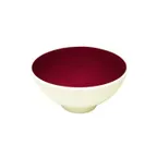 image of RAK Porcelain FDBI14PD1 Samba Bowl, 15.2 oz (5½" Dia x 2⅝" H), Round Porcelain, Bordeaux - 12/Case