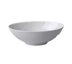 image of RAK Porcelain FDBO16 - Oval White Porcelain Salad Bowl 6" Diameter, Dishwasher Safe - 6/Case