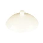 image of RAK Porcelain FDCL02 - 6" Plate Lid for Deep Plate FDGD29, Porcelain, Dishwasher Safe - 6/Case