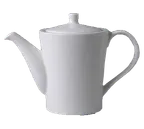 image of RAK Porcelain FDCP35 - Coffee Pot 11-5/6 oz White Porcelain with Lid, Dishwasher Safe - Case