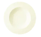 image of RAK Porcelain FDDP23 - 9" Round Deep Dinner Plate, 10 oz White, Dishwasher Safe - 12/Case