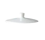 image of RAK Porcelain FDTPLD1 Fine Dine Teapot Lid, White Porcelain, Dishwasher Safe, 12/Case