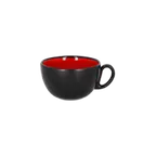 image of RAK Porcelain FR116C45RD Cup 15.2 oz (4.7" Dia) Red Porcelain Oven Microwave Dishwasher Safe - 12/Case