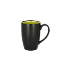image of RAK Porcelain FRBAFM26GR - Fire Flora China Mug, 8.8 oz Porcelain, Dishwasher & Microwave Safe - 6/Case