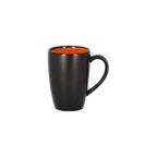 image of RAK Porcelain FRBAFM30OR - 10.15 oz Mug, 3.15" Orange Porcelain, Microwave/Dishwasher Safe - 6/Case
