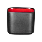 image of RAK Porcelain FRFTSU23R - Sugar Bowl, 7.8 oz, 3.15" x 3.15" Porcelain Red Fire - 12/Case