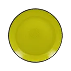 image of RAK Porcelain FRNNPR21GR Fire Plate, 8.25" Round Coupe Rim, Green Porcelain, Safe - 12/Case