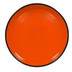image of RAK Porcelain FRNODP23OR - 9" Round Orange Porcelain Bowl, 32 oz Fire Plate, Oven Safe - 6/Case