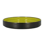 image of RAK Porcelain FRNODP27GR - 10" Green Porcelain Bowl, 47.35 oz 10.65" Dia., Oven Safe - 6/Case