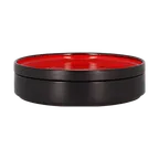 image of RAK Porcelain FRNODP27RD - 10" Round Red Bowl, 47 oz 10.65" Dia, Oven/Microwave Safe - 6/Case