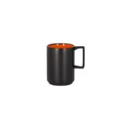 image of RAK Porcelain FRNOMG33OR Fire Mug 11.15 oz (3.15" Dia) Porcelain Stackable Dishwasher Safe - 6/Case