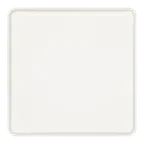 image of RAK Porcelain FTSFP24 Square Plate, 9.45" x 9.45" Flat Edge Porcelain Ivoris Finish - 6/Case