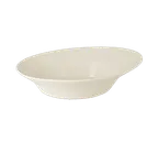 image of RAK Porcelain GIOB23 - Oval 9" 8 oz Giro Bowl, Porcelain, Oven/Microwave/Dishwasher Safe - 6/Case