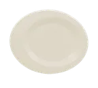 image of RAK Porcelain GIOP17 - Plate 6.75" x 5.5", Rolled Edge, Oven/Microwave/Dishwasher Safe - 12/Case