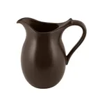image of RAK Porcelain GNANJU60CO Creamer Pitcher, 20-1/3 oz (0.6 Qt), Cocoa Porcelain with Handle - 4/Case