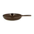 image of RAK Porcelain GNCFPN16CL - 11 Oz Fry Pan, 6-2/7" Dia, Clove Finish, Oven Microwave Safe - 6/Case