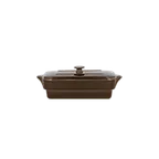 image of RAK Porcelain GNCFRT20CL - Rectangular Soup Tureen, 22-5/8 oz (0.66 Qt), Porcelain with Lid - Case