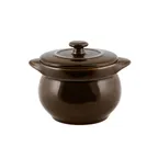 image of RAK Porcelain GNCFST10CL - Glossy Soup Tureen, 15.25 oz, 4" Dia x 4" H, Porcelain - 1/Case
