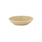 image of RAK Porcelain GNNNBD07AL Genesis Butter Dish, 3 Oz, 2-3/4" Dia Round Porcelain Almond - 12/Case