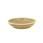 image of RAK Porcelain GNNNBD09CB Butter Dish, 4-3/8 oz, 3-9/16" Dia., Round Porcelain, Creme Finish - 12/Case