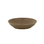 image of RAK Porcelain GNNNBD09CR Butter Dish, 4-3/8 oz, 3-9/16" Dia., Porcelain, Microwave Safe - 12/Case
