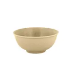 image of RAK Porcelain GNNNBW12AL - Glossy Round Bowl 4" Dia, 9 oz, Almond Finish, Dishwasher Safe - 12/Case