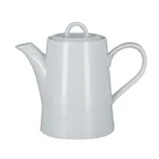 image of RAK Porcelain HMPASCP70 - Coffee Pot, 23.6 oz (0.7 Qt), 5.3" H, White Porcelain, Lid - 12/Case