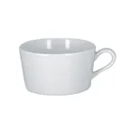 image of RAK Porcelain HMPASCU30 Breakfast Cup, 10.1 oz White Porcelain Handle, Dishwasher Safe - 12/Case