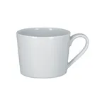 image of RAK Porcelain HMPASMG45 Helm Mug, 15.2 oz White Polaris Porcelain, Fridge/Freezer/Oven Safe - 12/Case