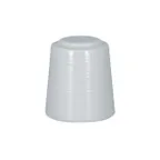 image of RAK Porcelain HMPASSS01 - Salt Shaker, 2" Height, White Porcelain, Oven/Microwave Safe - 6/Case