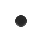 image of RAK Porcelain IPNNPR15 Round China Plate 5.9" (5-9/10") Diameter Coupe Rim Black Safe - 24/Case